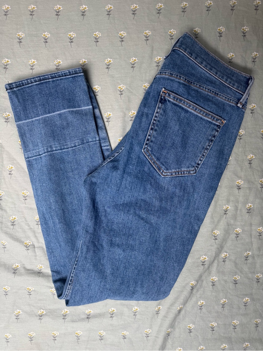 rag & bone Skinny Medium Blue Denim Jeans